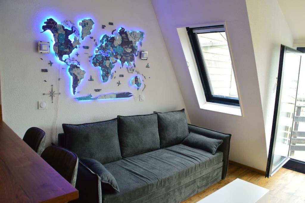 Mini-Duplex Cosy Avec Magnifique Vue Mer Deauville Bagian luar foto